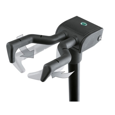 K&M 17670 Memphis Pro Guitar Stand Black