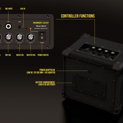 Monkey Loop MLA-10AC Amplificador Guitarra Acústica