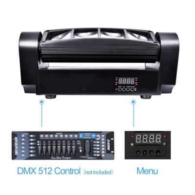 ADX MOVING HEAD SPIDER RGBW 80 W