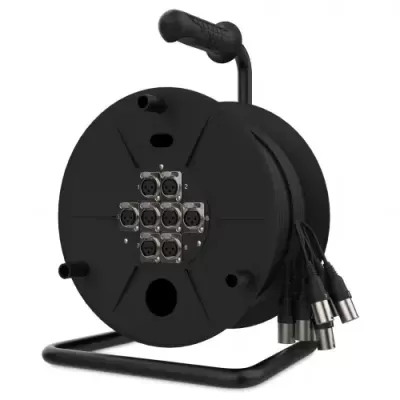 Box Multicore Rolo MC XLR 88-15 Drum Pro15 Metros 8 XLR Macho