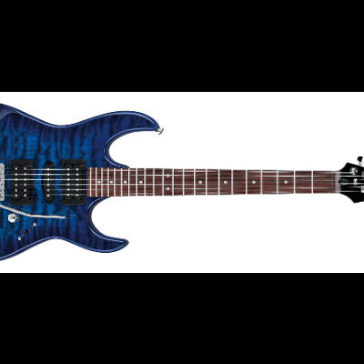Ibanez GRX70QA-TBB Transparent Blue Burst
