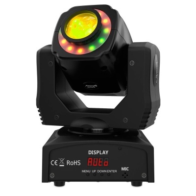 Audibax Boston 60 Ring Moving Head Spot 60w + Anel LED