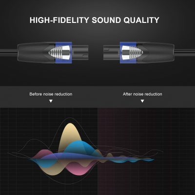 ADX Silver Cabo Speakon/Speakon 2 metros