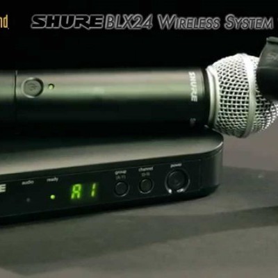 Shure BLX 24E/SM58 -H8E