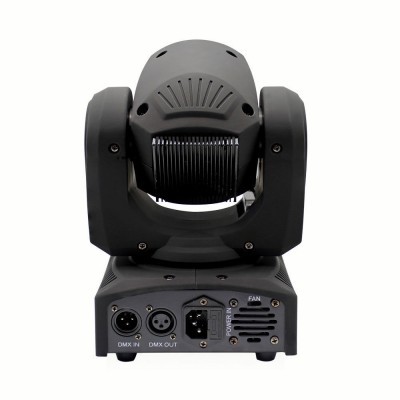 ADX MOVING HEAD Led 10w branco + 7 cores. 7 Gobos + Spot Fixos