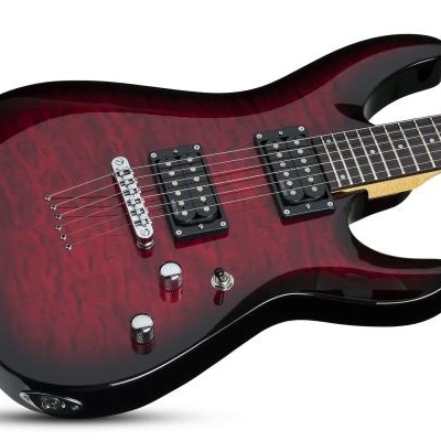 SCHECTER C-6 Plus Cherry Burst STCB
