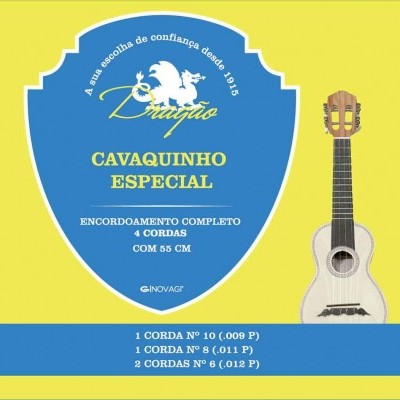 Dragão Jogo de Cordas 062 para Cavaquinho de 4 Cordas Especial