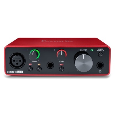 Focusrite Scarlett Solo Studio (3rd Gen)