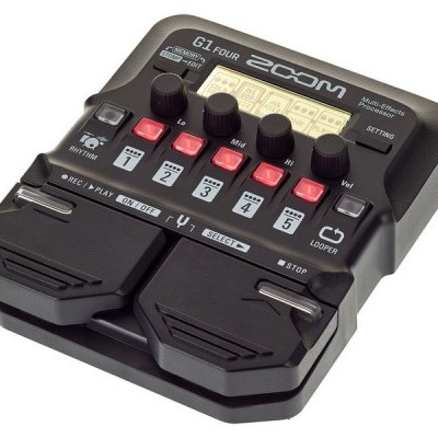Zoom Pedal Guitarra Multi-fx G1X Four - G1X FOUR ZOOM