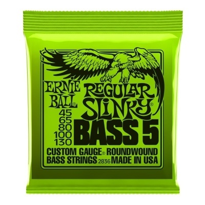 ERNIE BALL REGULAR SLINKY 45/130 2836 5 CORDAS
