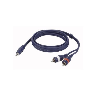 DAP AUDIO FL30 CABO MINI JACK/ 2 RCA MACHO 1,5M