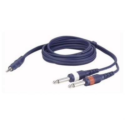 CABO DAP AUDIO MINIJACK/2JACKM FL31 1,5M