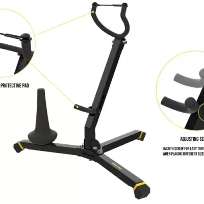 MONKEY LOOP PRIME SC1 SUPORTE SAX ALTO/TENOR+SUPORTE FLA/CLAR