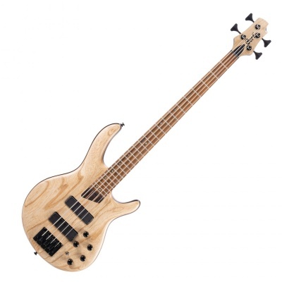 Cort B4 Element 4 String Bass, Open Pore Natural