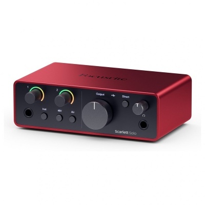 Focusrite Scarlett Solo 4th Gen Audio Interface