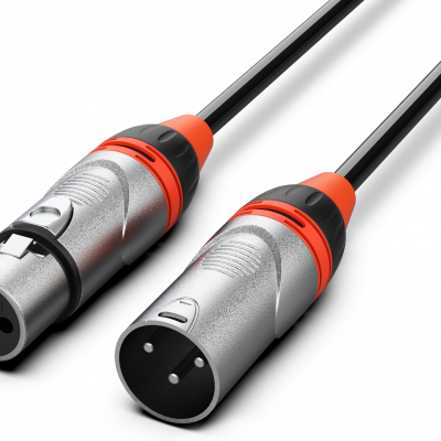 Cabo ADX Pro XLR Macho/XLR Femea 15 Metros Preto