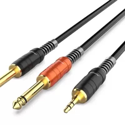 CABO AUDIO MINIJACK /2 JACKS MONO 1,5 M