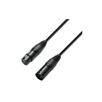 Cabo DMX XLR Macho/XLR Fêmea 3 M