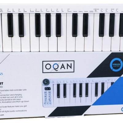 OQAN TECLADO CONTROLADOR MIDI QMC25-BT