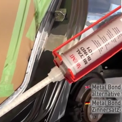 COLA PARA CHAPA À BASE DE EPÓXI METAL BOND 101 400ML
