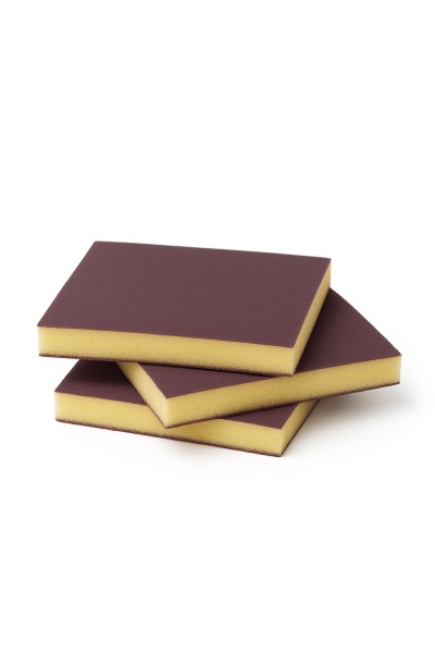 ESPONJA DE LIXAGEM FACE DUPLA PURPURA MICROFINA 12MMX98MMX13MM 48 UN.