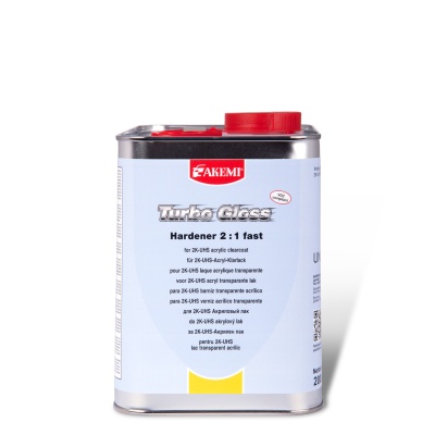 ENDURECEDOR DE VERNIZ RÁPIDO 2,5L PARA TURBO GLOSS 2K UHS CLEARCOAT