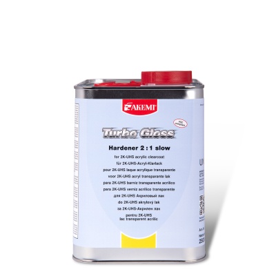 ENDURECEDOR DE VERNIZ LENTO 2,5L PARA TURBO GLOSS 2K UHS 2:1