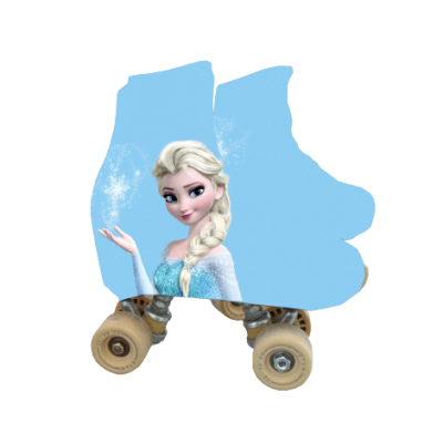 Capas para patins Elsa Frozen