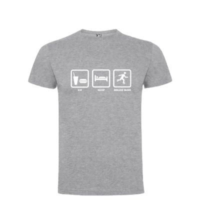 Tshirt Homem e Criança - Eat/Sleep/Roller