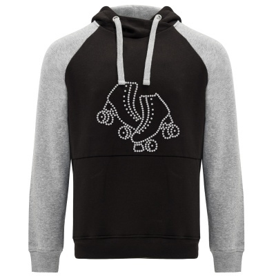 Sweat c/ Capuz Patins c/ Cristais