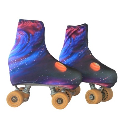 Capa de tecido galáxia para patins de quatro rodas