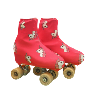 Capas para patins Unicorn Face Black/Pink