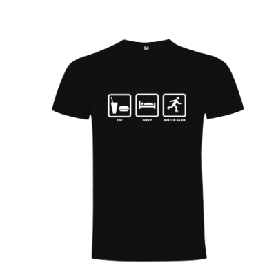 Tshirt Homem e Criança - Eat/Sleep/Roller