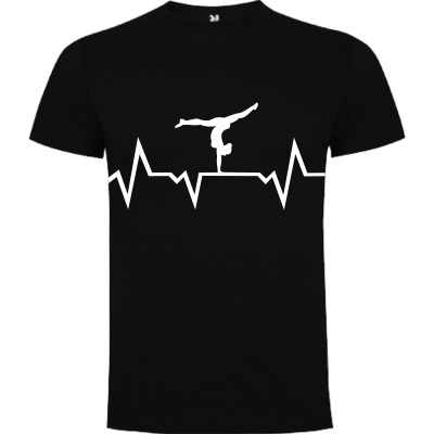 Tshirt Batimento Coração Ginástica