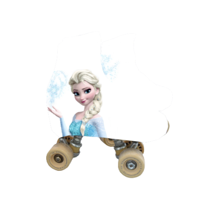 Capas para patins Elsa Frozen