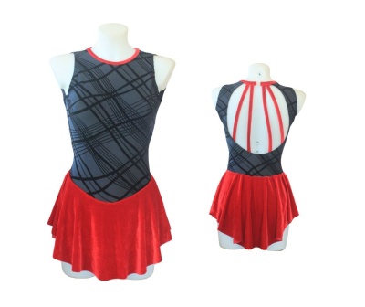 Vestido patinagem artística - Tamanho M