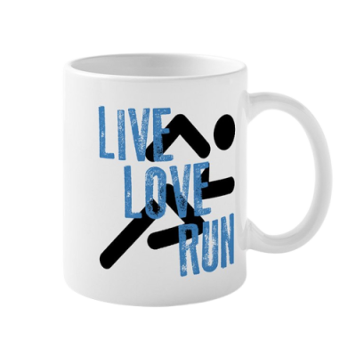 Caneca Live Love Run
