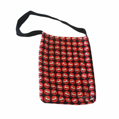 Bolsa/Mala Preta Patins