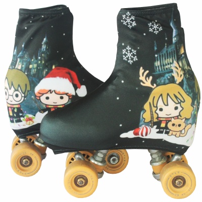Capas para patins HARRY POTTER CHRISTMAS BLACK