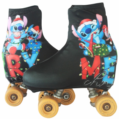 Capas para patins STITCH MERRY CHRISTMAS BLACK