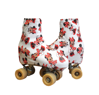 Capas para patins Minnie White/Red