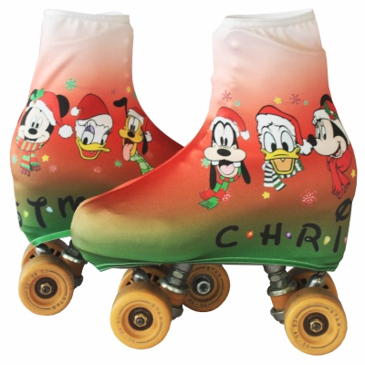 Capas para patins DISNEY CHRISTMAS RED GREEN