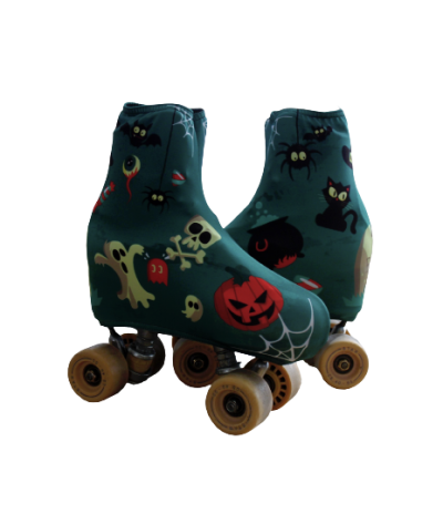 Capas para patins Halloween Green
