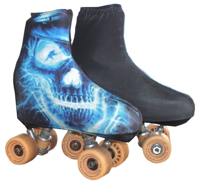 Capas para patins Blue Skull