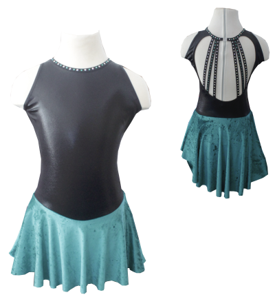 Vestido de Patinagem - Tamanho 10