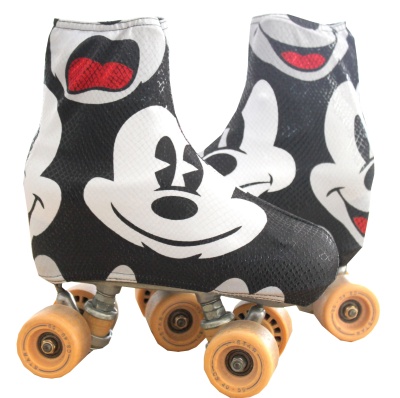 Capas para patins Mickey - com brilho - Resistentes