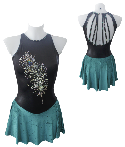 Vestido de Patinagem - Tamanho XS