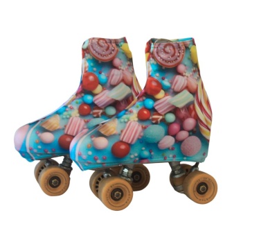 Capas para patins Candy Blue