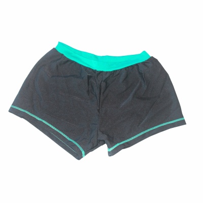 Short Black/Turquoise