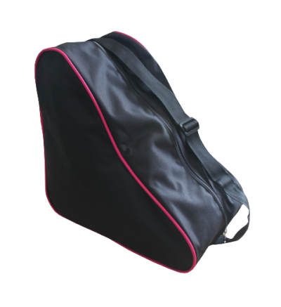 Saco para patins Preto e Rosa